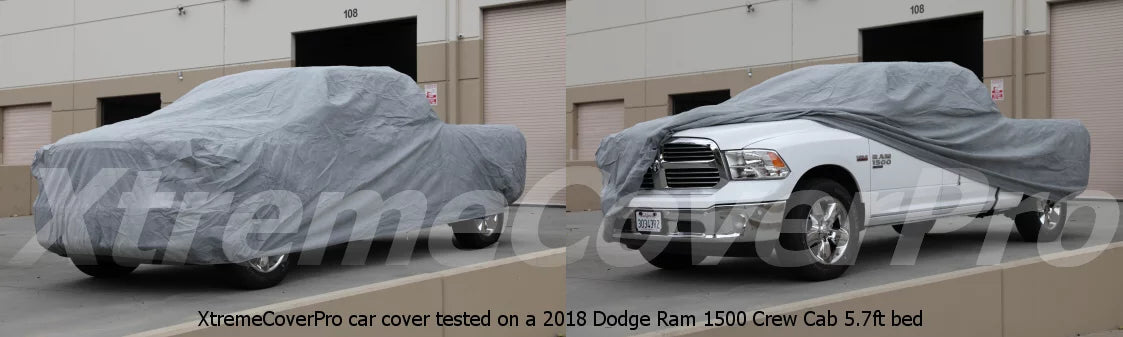 Truck cover fits 2013 2014 2015 2016 2017 2018 2019 Ford F-150 SuperCab 8ft Bed XCP XtremeCoverPro Pro Series Gray