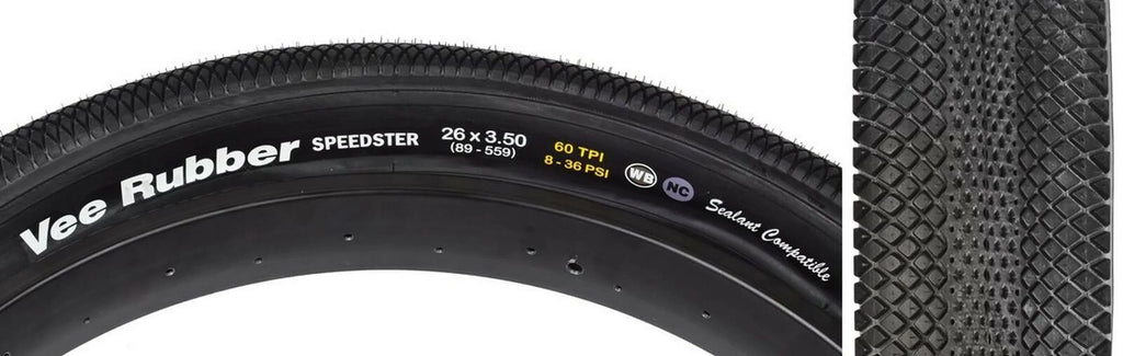 Vee Tire Speedster 26X3.5 Bk Wire