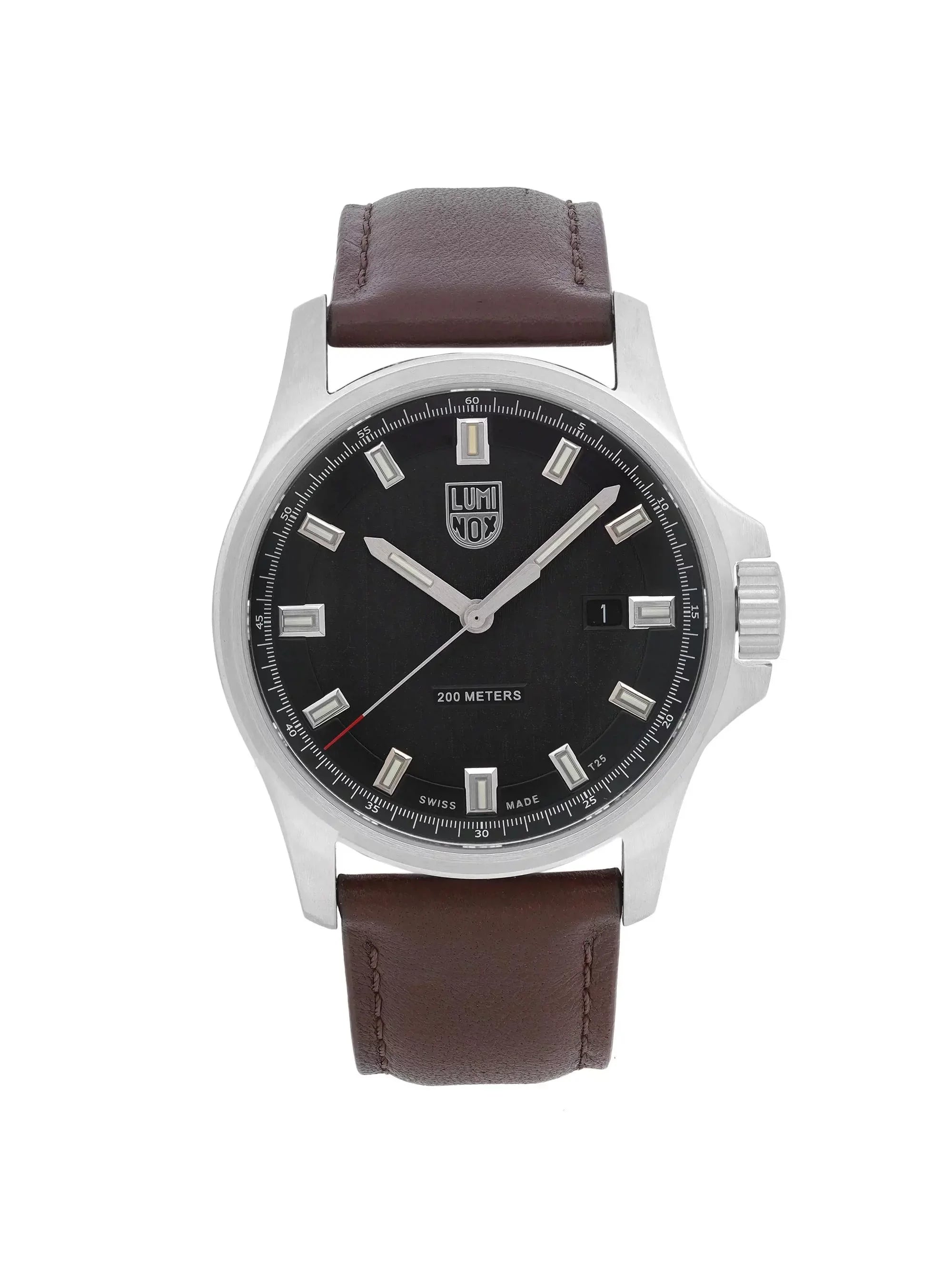 Dress Field 42mm Stainless Steel Midnight Display Crystal Gentlemen Watch XL.1831