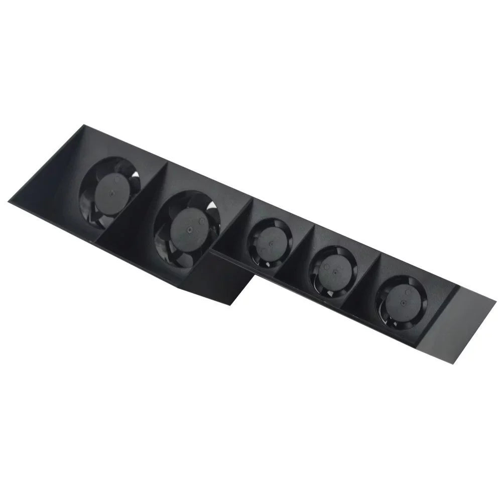 USB External 5-Fan Super Turbo Temperature Cooling Fan Cooler for PS4 PS4 Gaming Console with FREE USB Cable by Coolbuy112