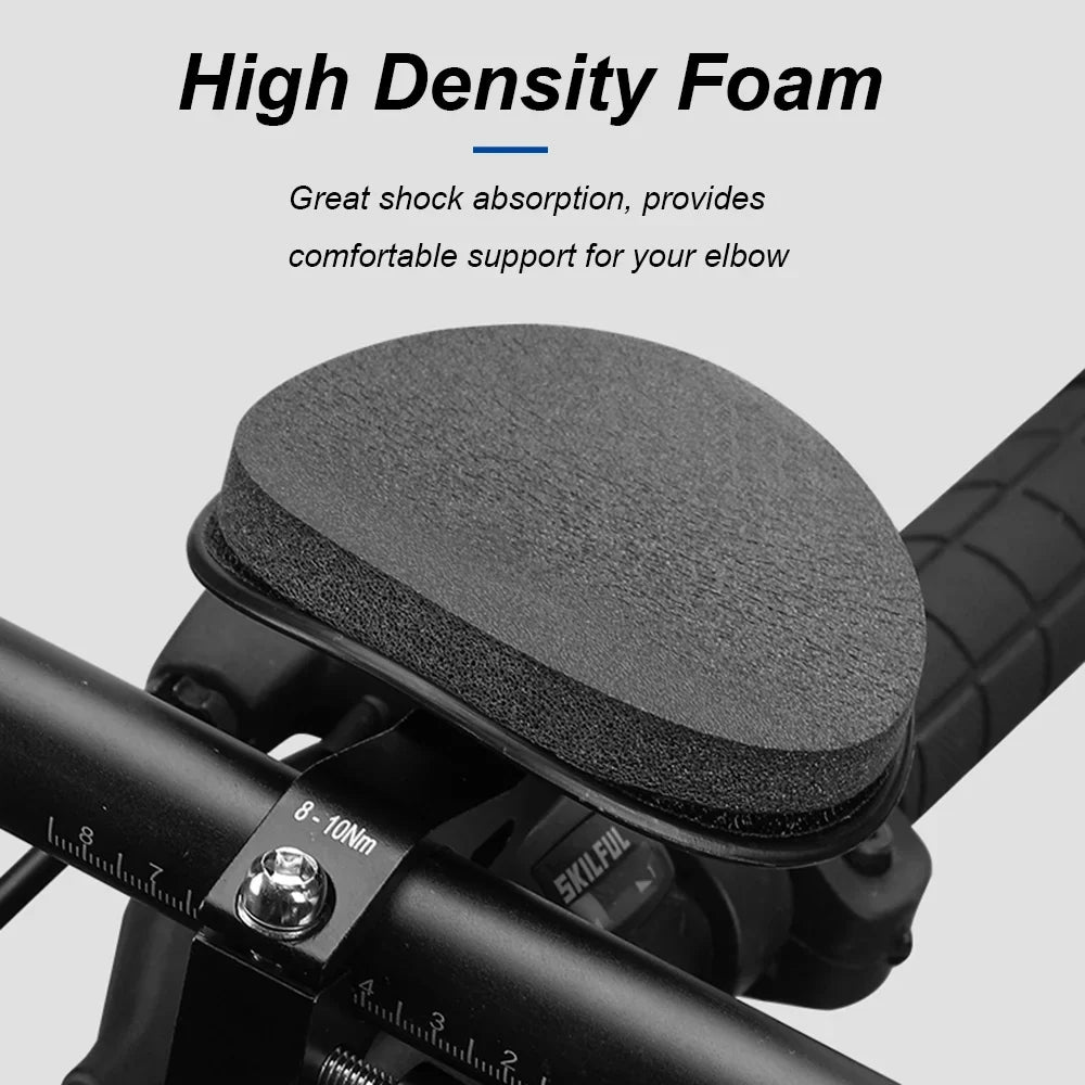 Lixada Time Trial Bike Rest Handlebar Aerobar Cycling Aluminium Alloy Arm Aero Bar for Road and Mountain Biking