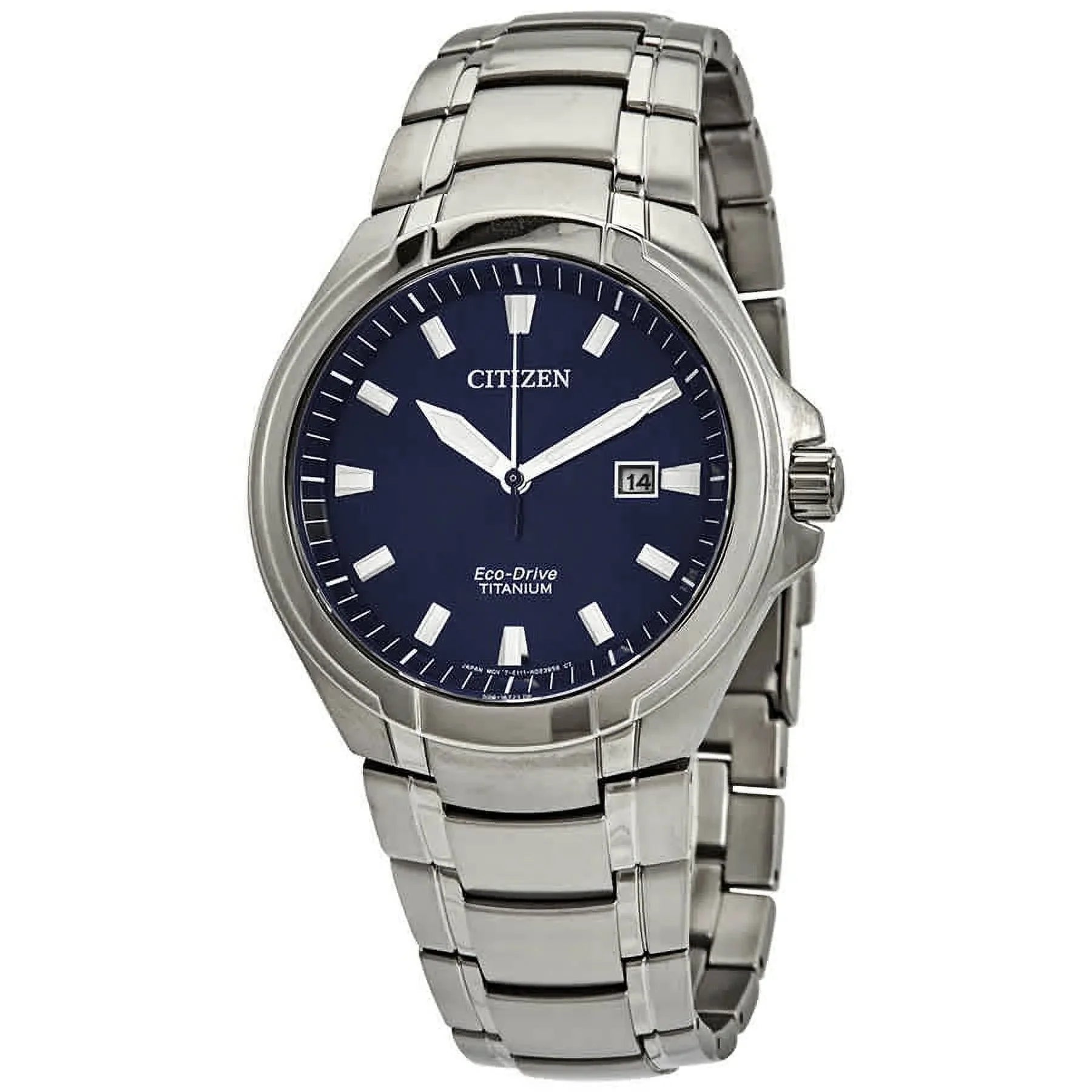 Citizen Paradigm Super Titanium Eco-Drive Blue Interface Individuals Watch BM7431-51L