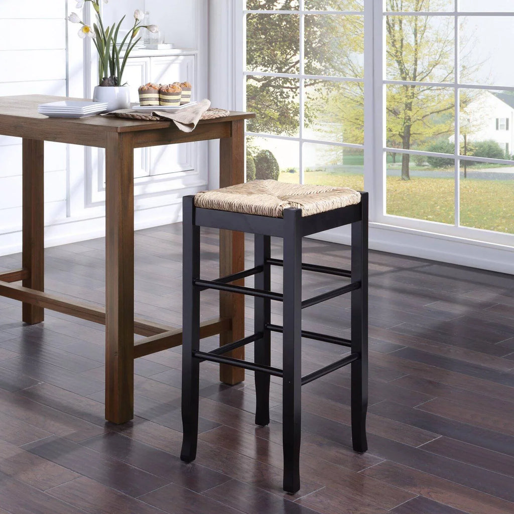 Boraam Square Rush Bar Stool - 29 in.