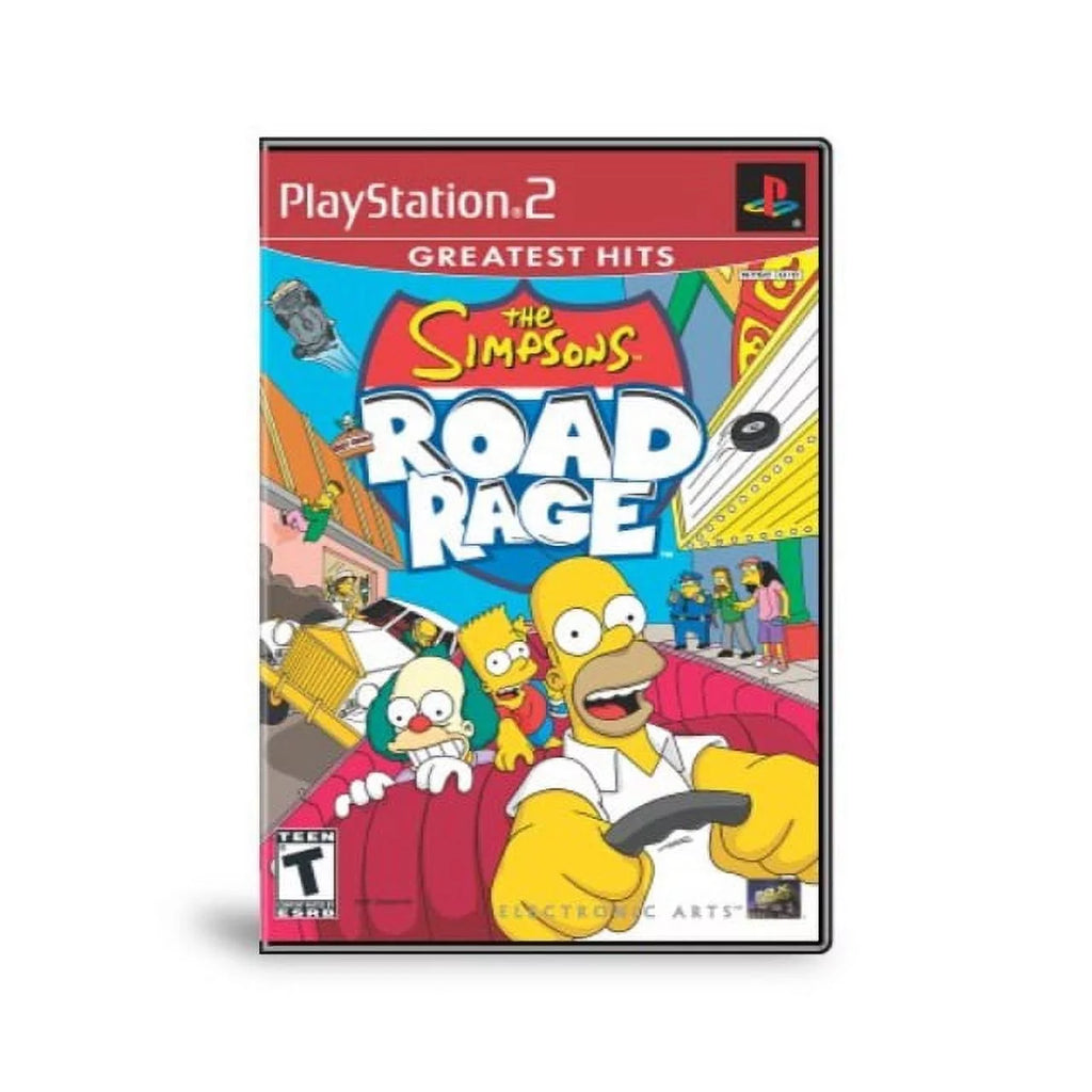 The Simpsons: Road Rage, Electronic Arts, PlayStation 2, [Physical]