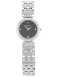 Pre-Owned Raymond Weil Chorus Steel Midnight Face Gemstone Ladies Watch 5890-ST-20082 (Good)