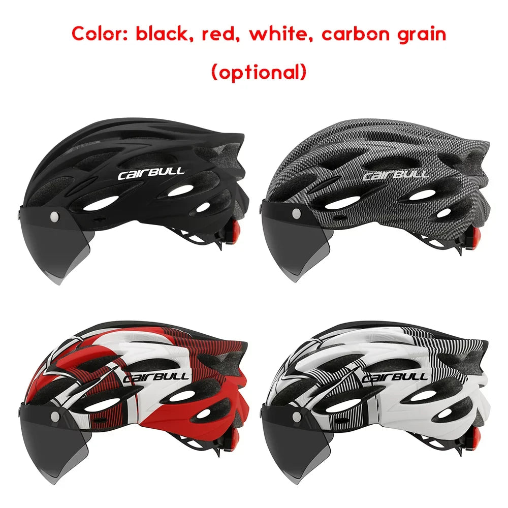 Tomfoto Road Mountain bike Riding With Lens And Brim Taillight Riding Riding People