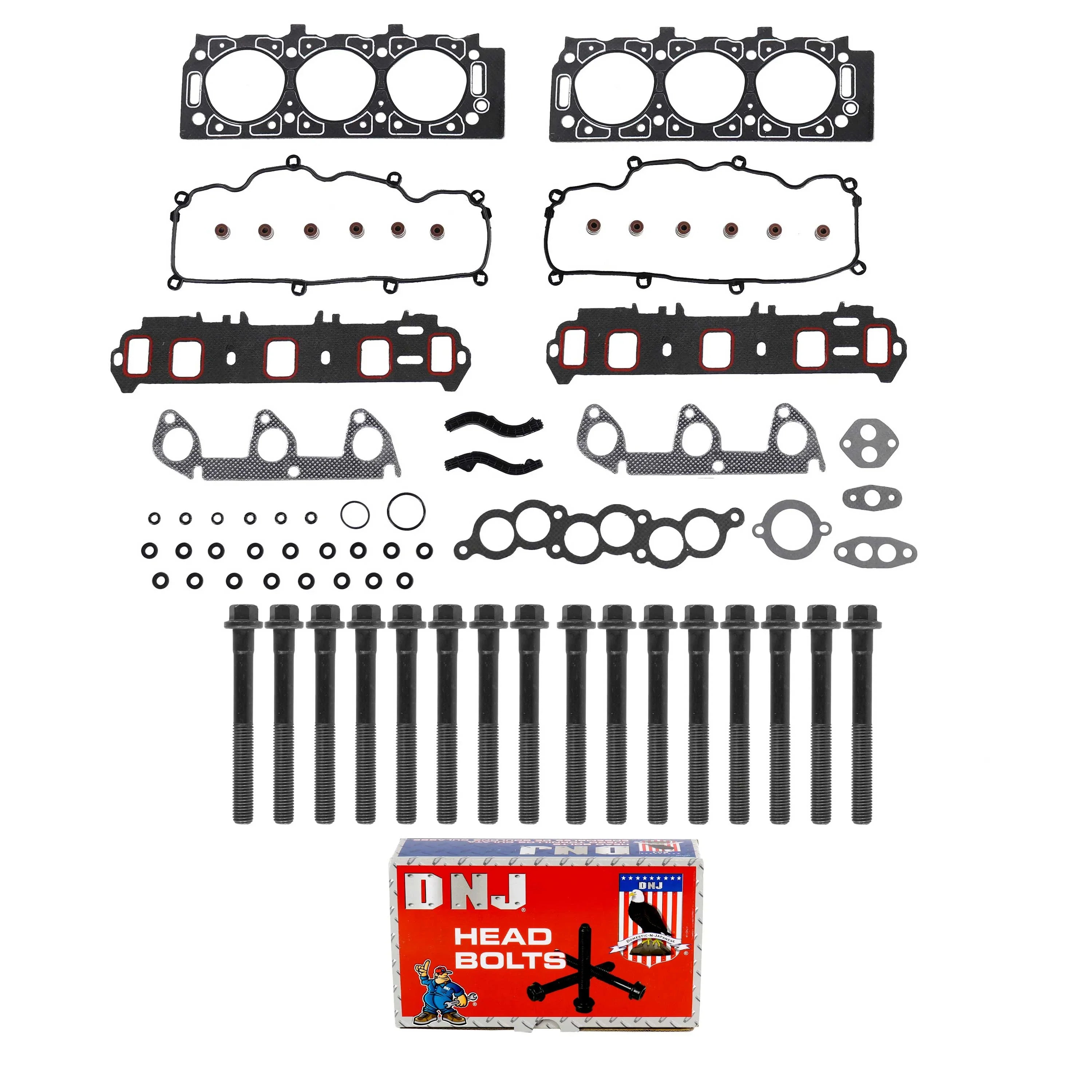 DNJ HGB4142 Cylinder Head Gasket Set Fits Cars & Trucks 91-95 Fitsd Mazda 3.0L OHV 12V Fits select: 1991-1995 FORD RANGER, 1994-1995 MAZDA B3000