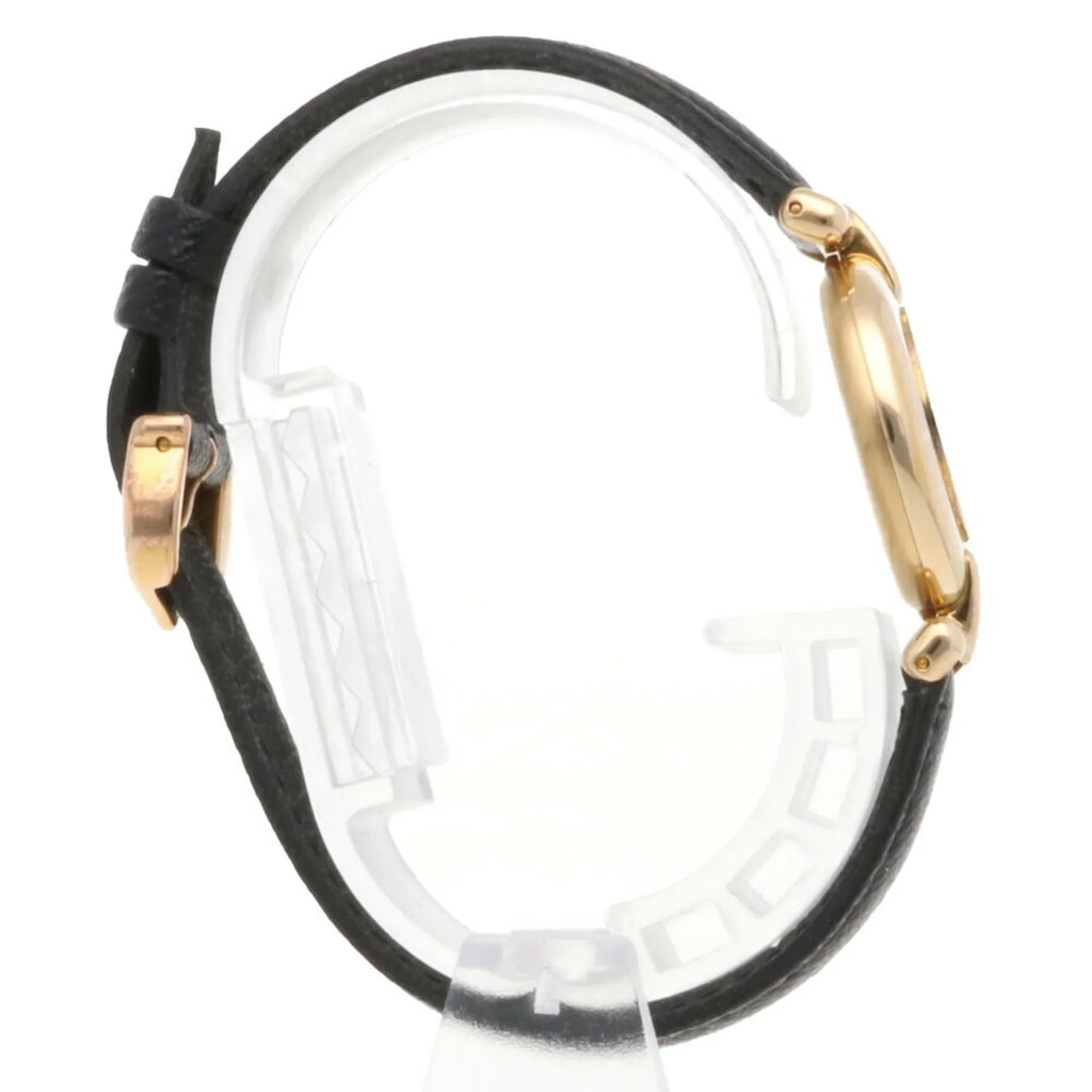 Pre-Owned Cartier Must Colise Vermeil Watch GP 590002 Gemstone Ladies CARTIER (Fair)