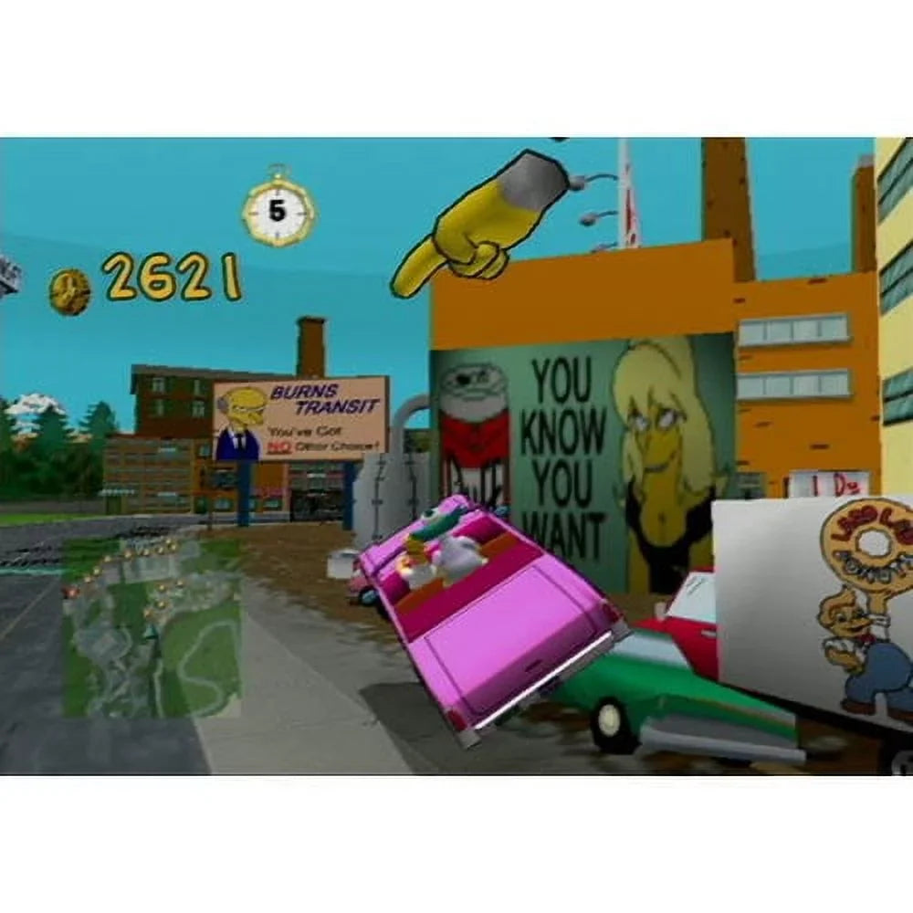 The Simpsons: Road Rage, Electronic Arts, PlayStation 2, [Physical]