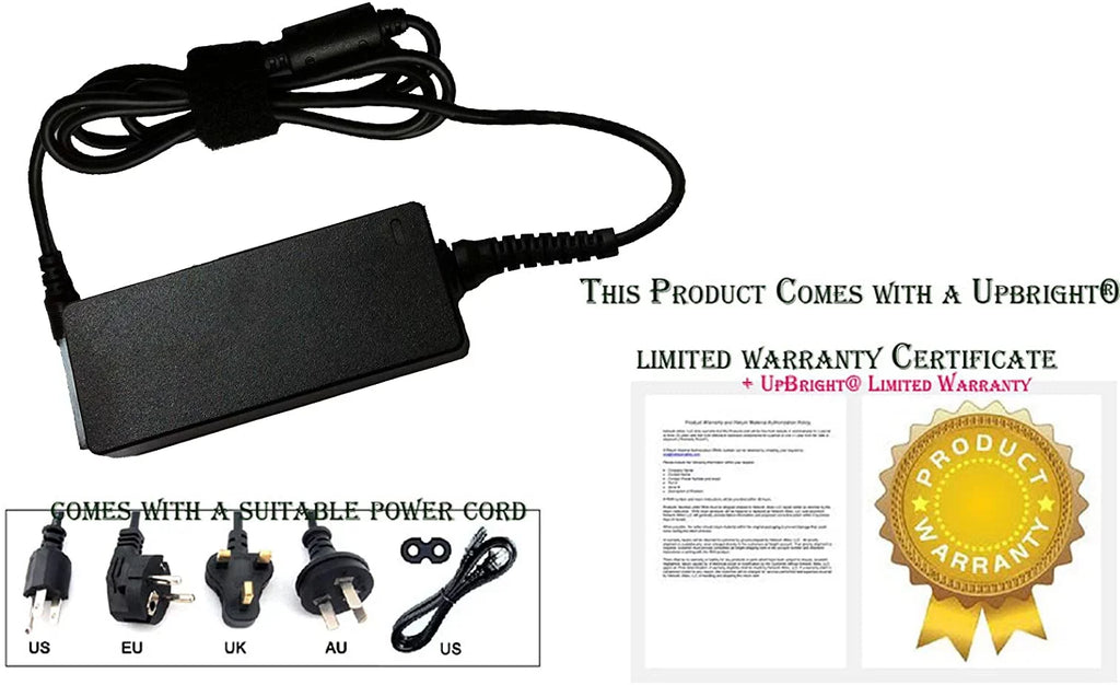 UPBRIGHT Adapter For Lenovo IdeaPad 100 80MH Series 100-14IBY 100-141BY 80MH000YUS 14" N2940 Laptop Notebook PC Power Supply Cord Battery Charger
