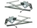 Front Window Regulator and Motor Kit 2 Piece - Compatible with 1991 - 2001 Ford Explorer 1992 1993 1994 1995 1996 1997 1998 1999 2000