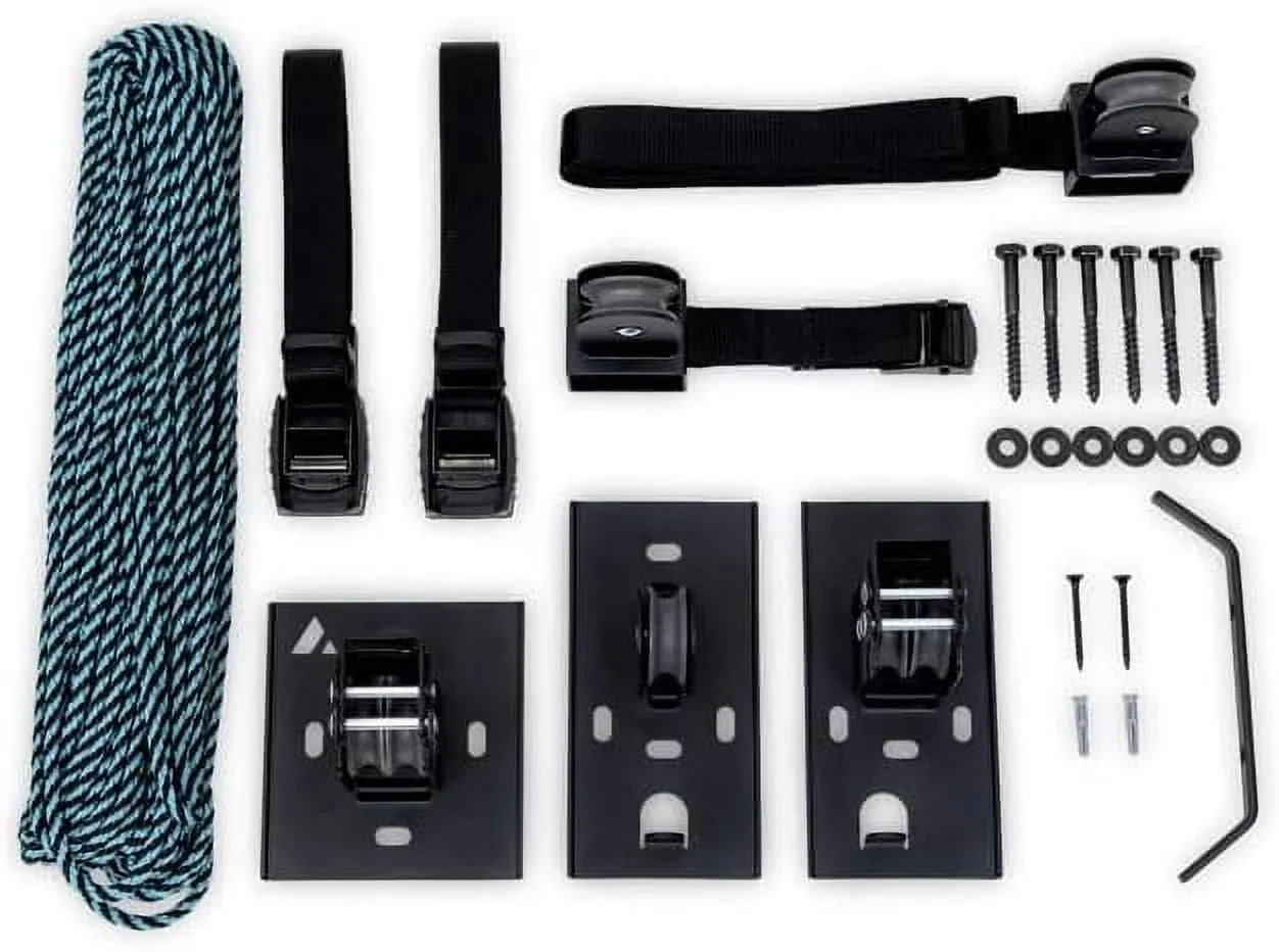 Elite Kayak Pulley System, 150 lbs Ceiling Hoist, Kayaks, Canoes, and Paddleboards