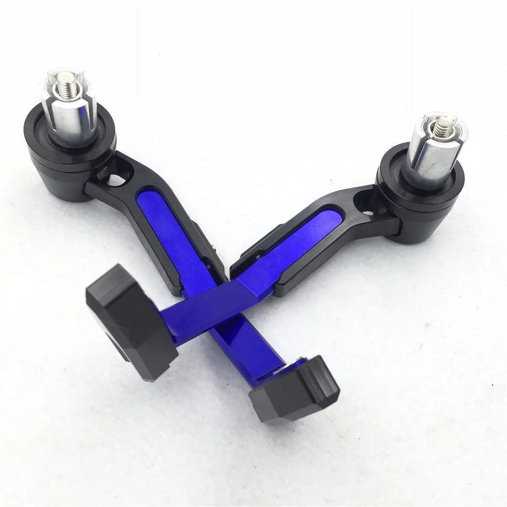 HTT-MOTOR Motorcycle Adjustable Angel Length Midnight Blue CNC 7/8"(22mm) Protector Proguard Pro Brake Clutch Levers Protect Guard For Suzuki GSXR Hayabusa RM DR Kawasaki Ninja Aprilia Climber