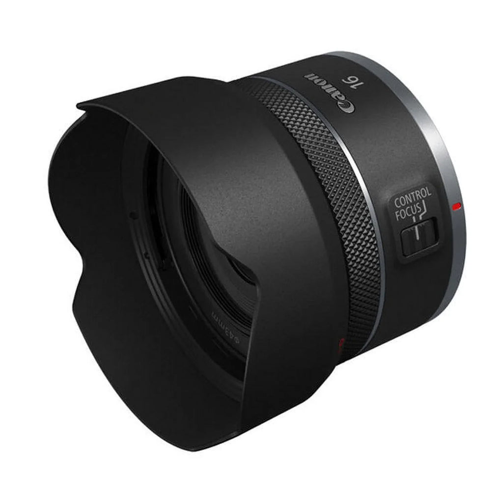 Canon RF 16mm f/2.8 STM Lens + Hood