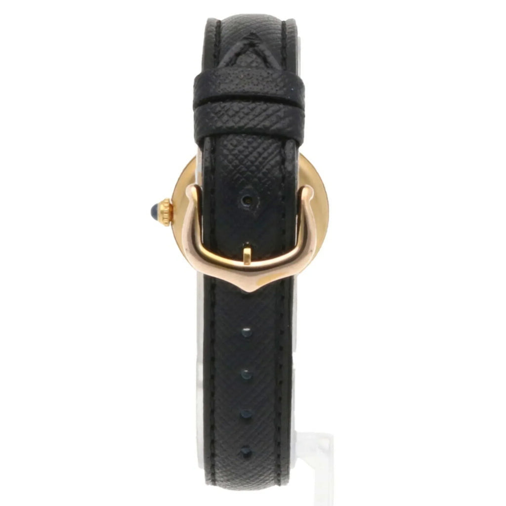 Pre-Owned Cartier Must Colise Vermeil Watch GP 590002 Gemstone Ladies CARTIER (Fair)
