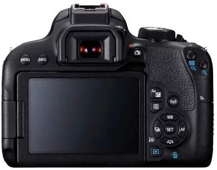 Canon EOS 800D (Rebel T7i) 18-55mm IS STM Lens Bundle SanDisk 32gb SD Card + 3PC Filter Kit
