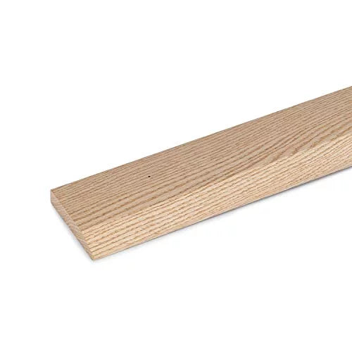 3 1/2" Wide X 5/8" HIGH Unfinished Oak Half Threshold (Butt up Threshold) (4 FT Long)