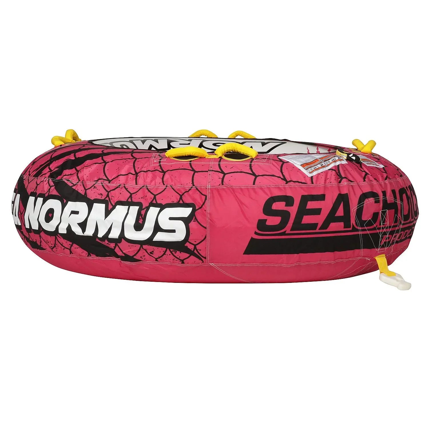 Seachoice 86904 Sea-Normous Open Top Tube, 1-4 Riders, Air-Cushioned Floor, 69x69 inches