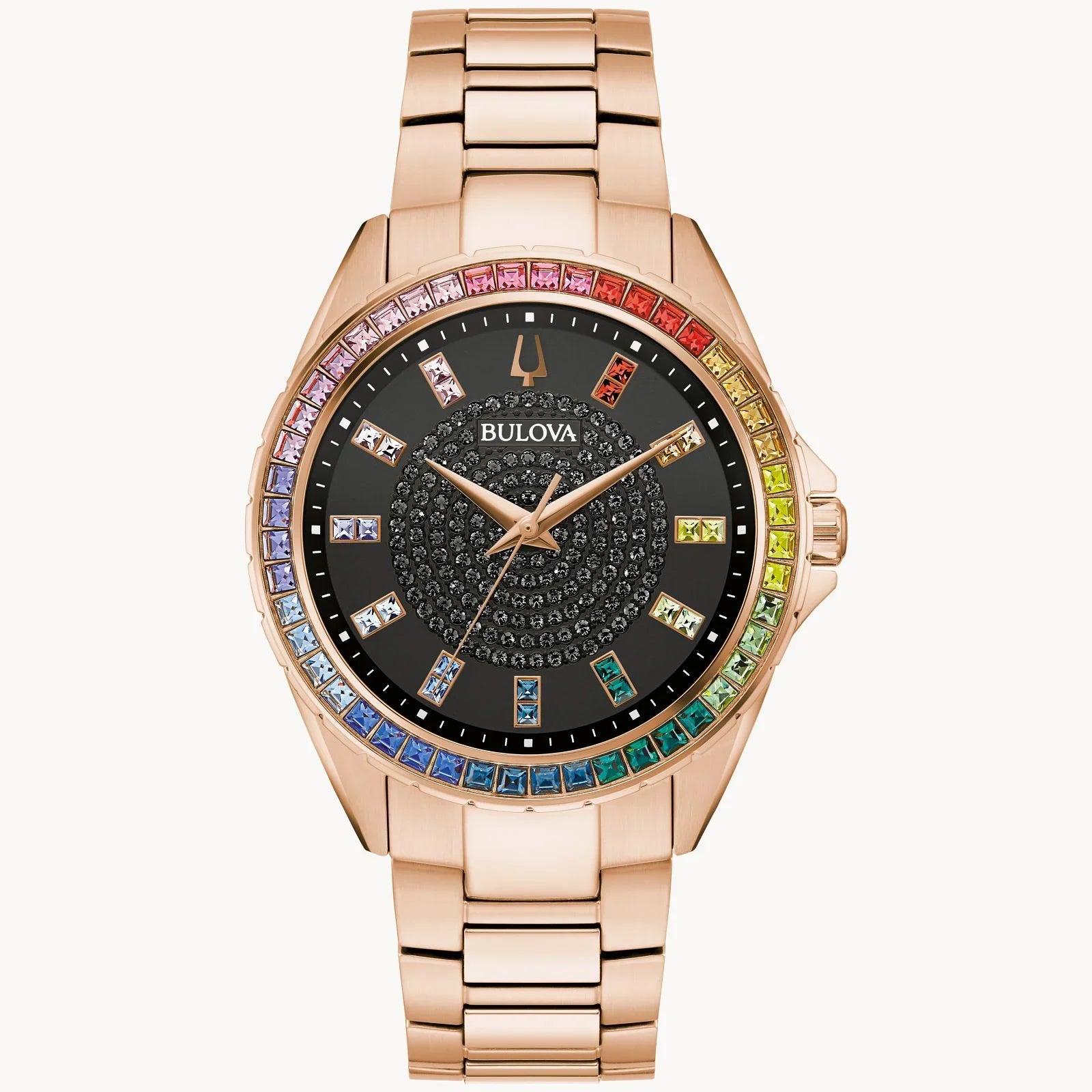 Bulova Phantom 97A180 Rose Gold-Tone Individuals Watch