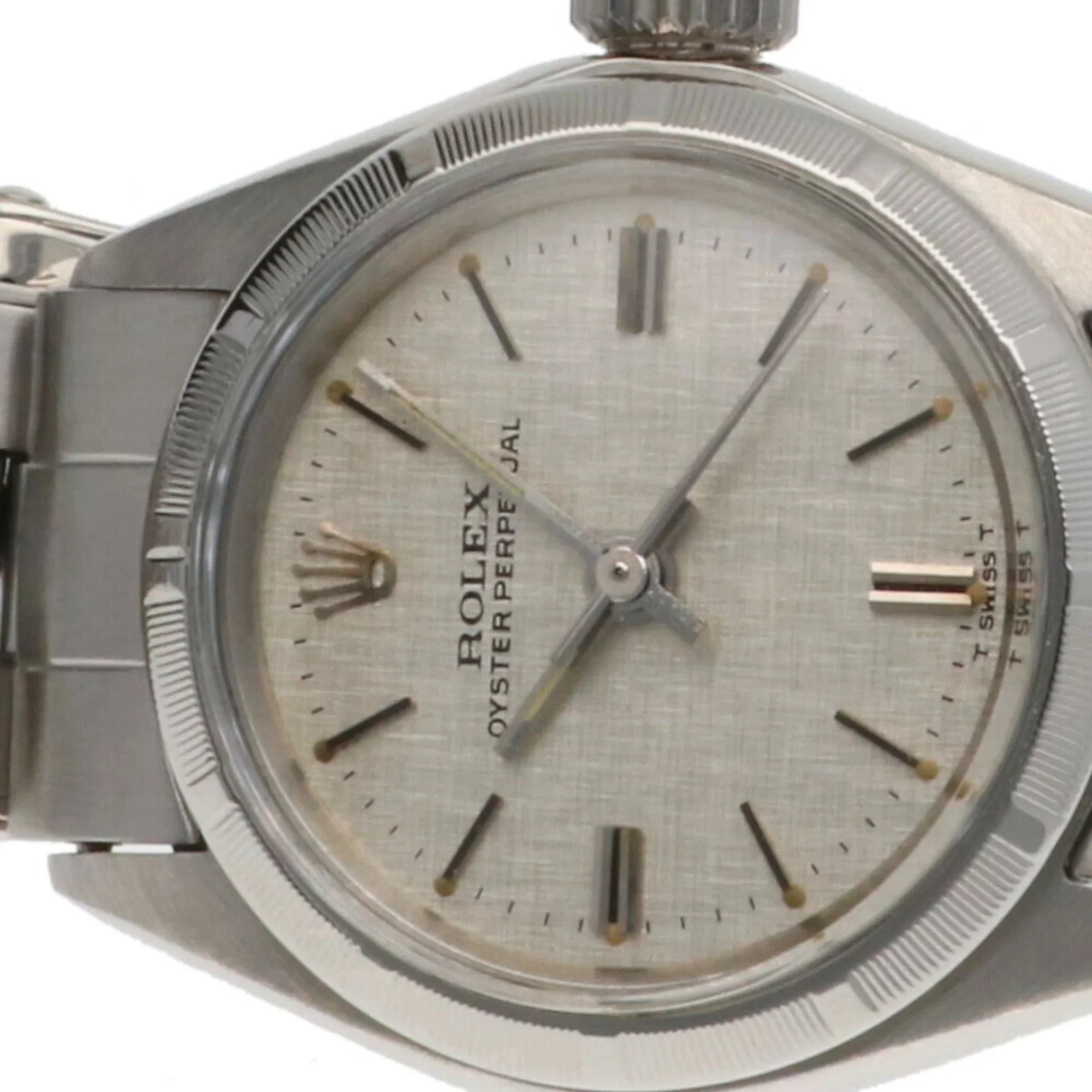 Pre-Owned Oyster Perpetual Watch Stainless Steel 6623 Automatic Winding People ROLEX (Fair)