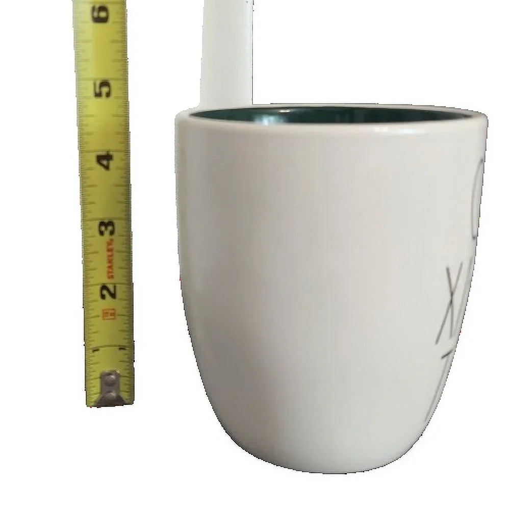Rae Dunn OH XMAS TREE Christmas Coffee Cup Mug Ceramic 18 Oz