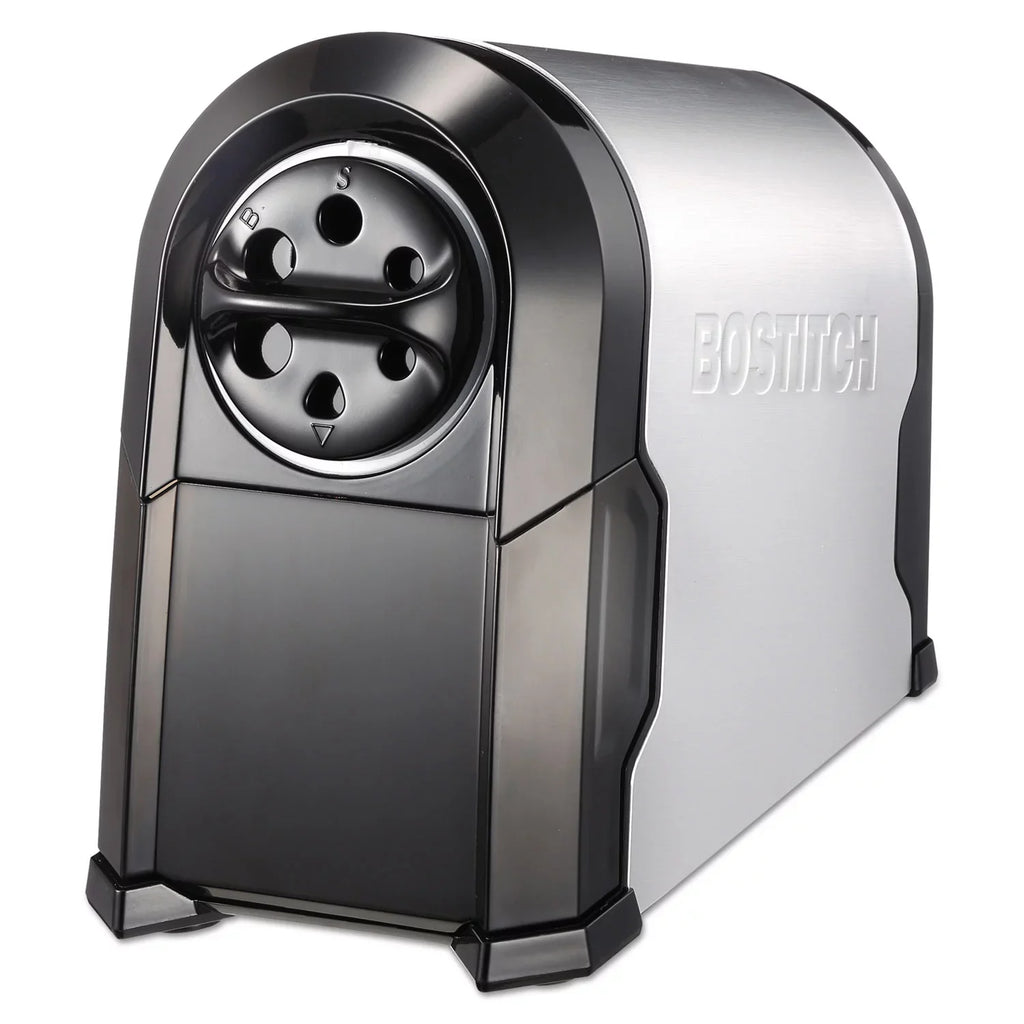 Stanley Bostitch Super Pro Glow Commercial Electric Pencil Sharpener, Ac-powered, 6.13" X 10.63" X 9", Dark