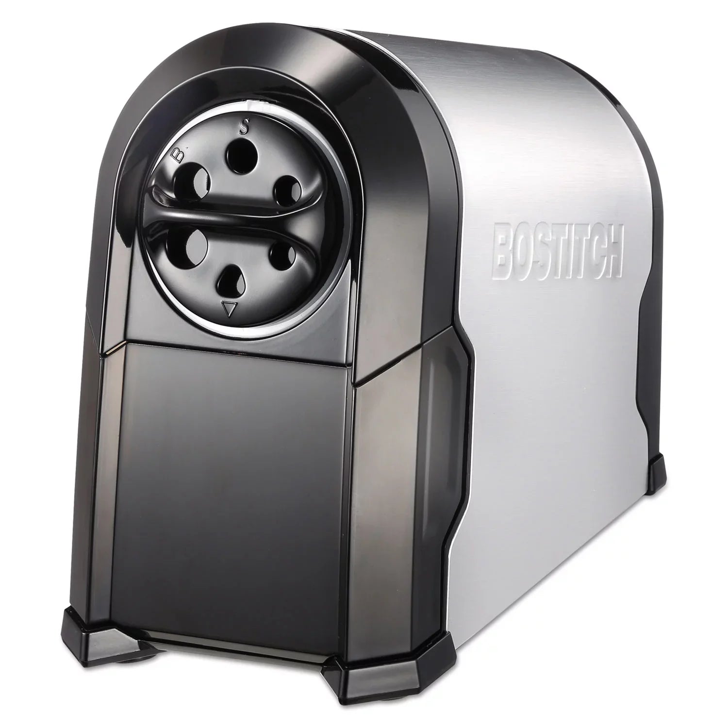 Stanley Bostitch Super Pro Glow Commercial Electric Pencil Sharpener, Ac-powered, 6.13" X 10.63" X 9", Dark