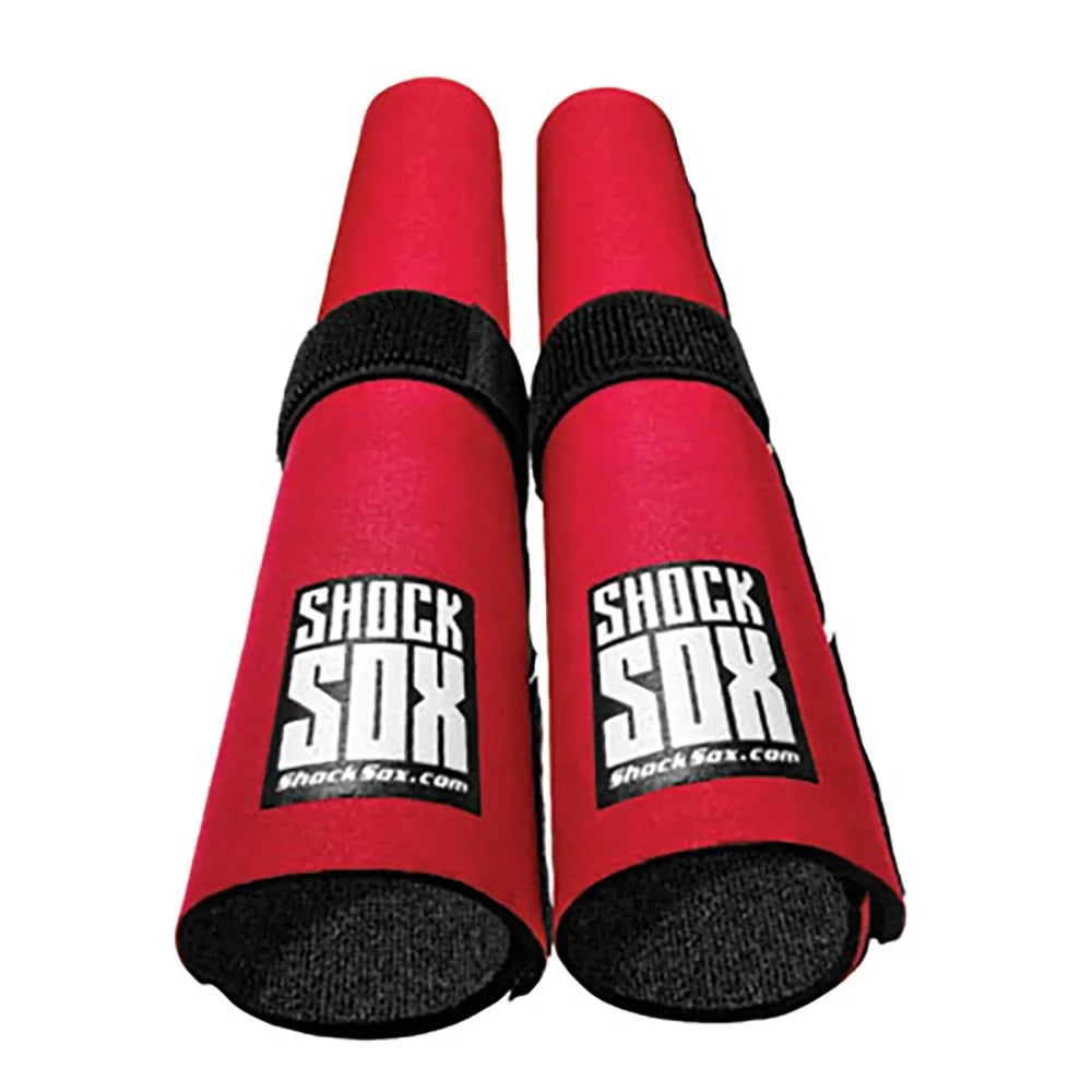 Shock Sox Fork Seal Guards 37-50mm Fork Tube 13 Red Compatible With Sherco 250 SE-R 2021