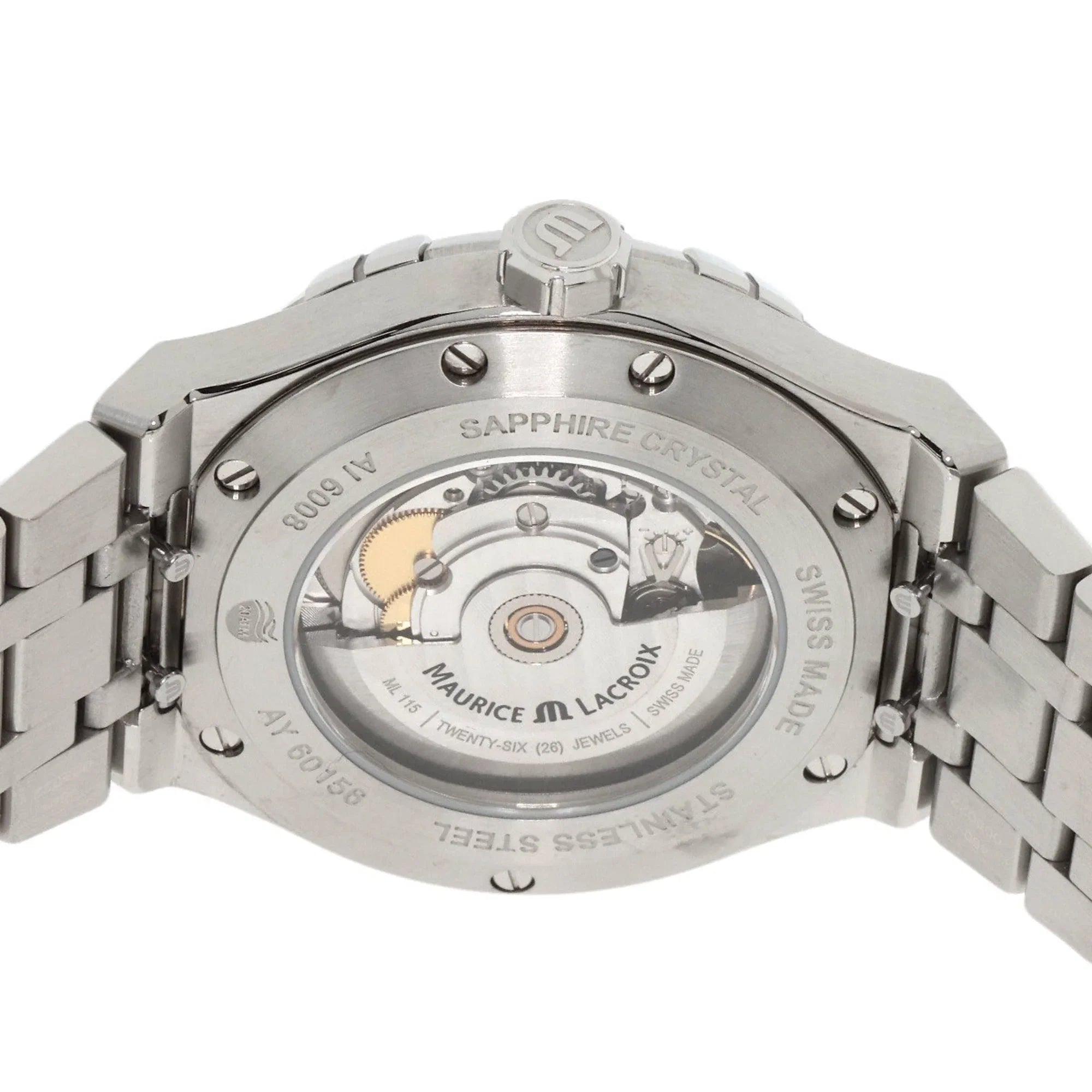 Pre-Owned Maurice Lacroix AI6008 Icon Watch Stainless Steel SS Individuals MAURICE LACROIX (Good)
