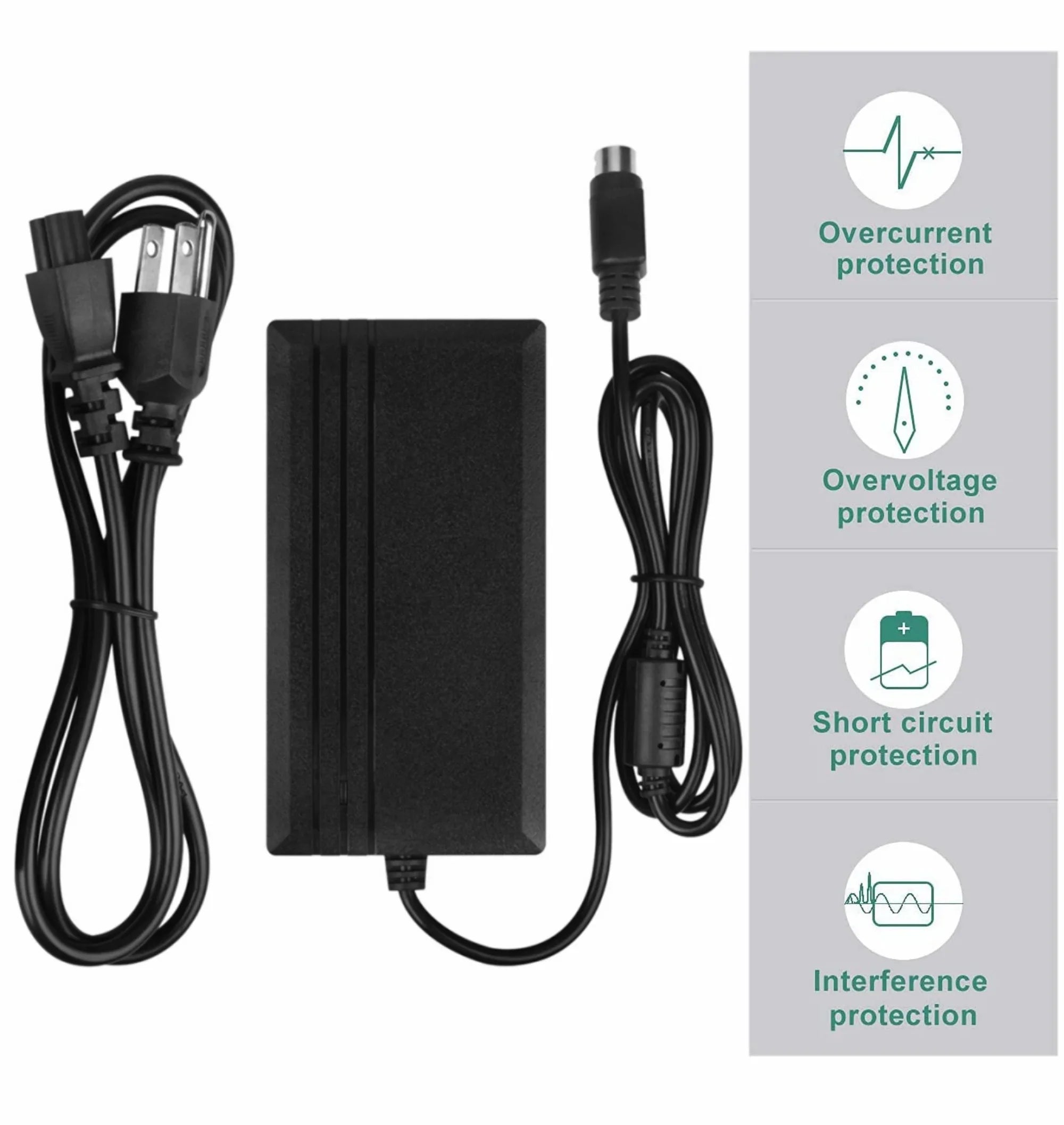 KONKIN BOO Compatible AC Adapter Charger Individuals for Harman Kardon iSub 2000 Subwoofer Speaker Power Cord