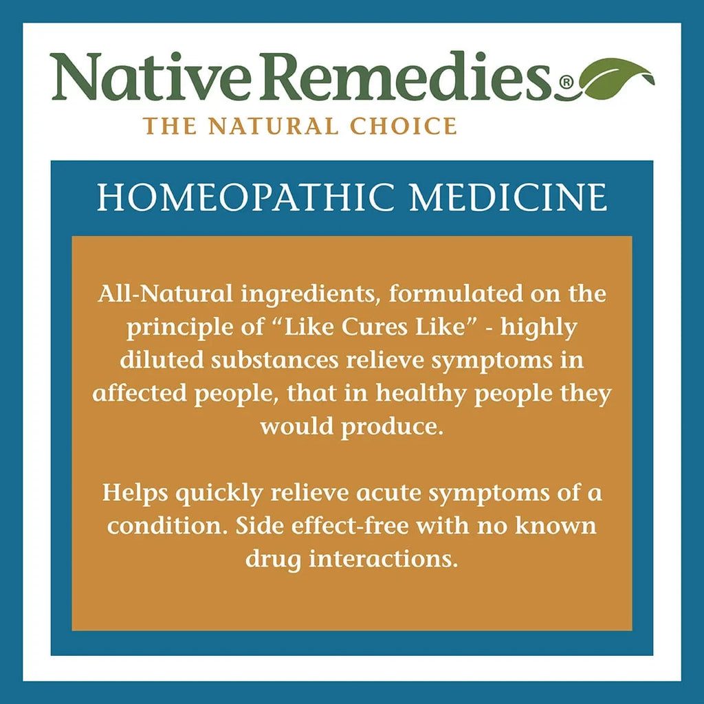 NativeRemedies TremorSoothe - Natural Homeopathic Formula to Temporarily Control Shakes, Tremors, Muscle Spasms and Twitches -180 Tablets