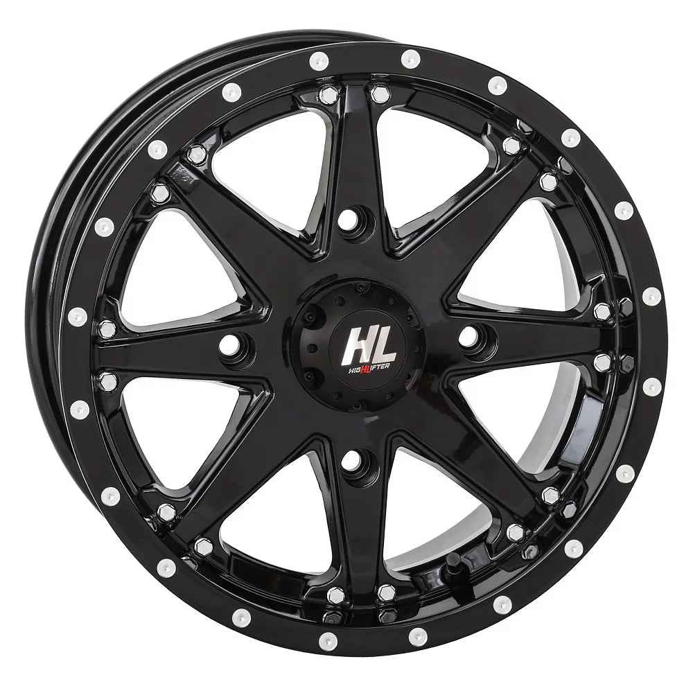 High Lifter HL10 14" Wheels Ebony 26" Reptile Tires Kawasaki Mule Pro FXT