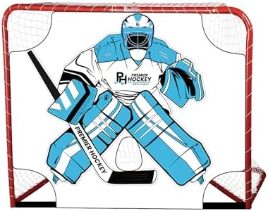 PS 54â Junior Steel Street Hockey Goal + Shooter Tutor