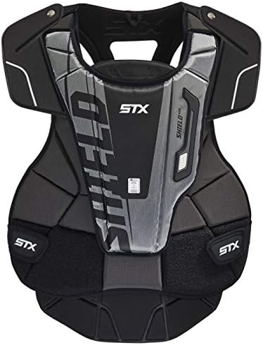 STX Lacrosse Shield 400 Chest Protector, Large , Black