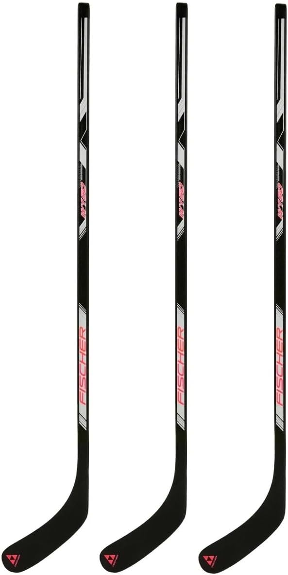 Fischer W150 Wood Hockey Sticks - Senior | 70 Flex, P92 Curve | 3 Pack