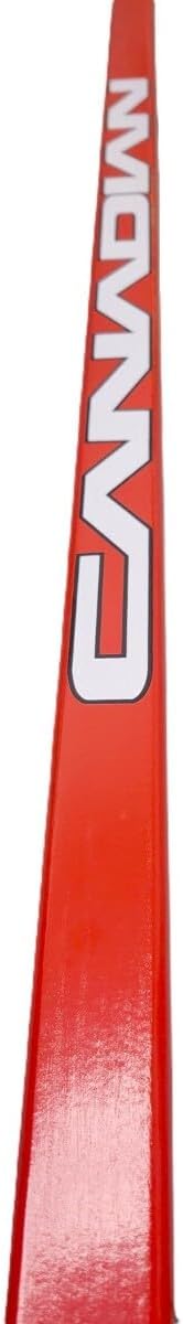 Fischer Canadian Big Red 3-Pack Hockey Sticks - Junior | 50 Flex, P92 Curve | Full ABS Off-Ice Blade, Wood Shaft | Junior, 3 Pack
