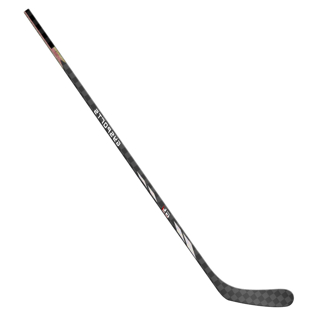 GY Ice Hockey Stick Senior Professional 100% Carbon Fibre Hockey Stick Adult 66"" Length, Shaft Woven UD 24K / Fle 75