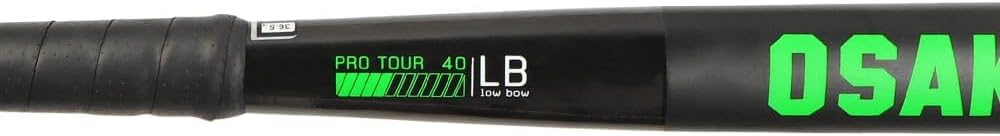 Osaka Field Hockey Stick Pro Tour 40 - Low Bow | Iconic Black