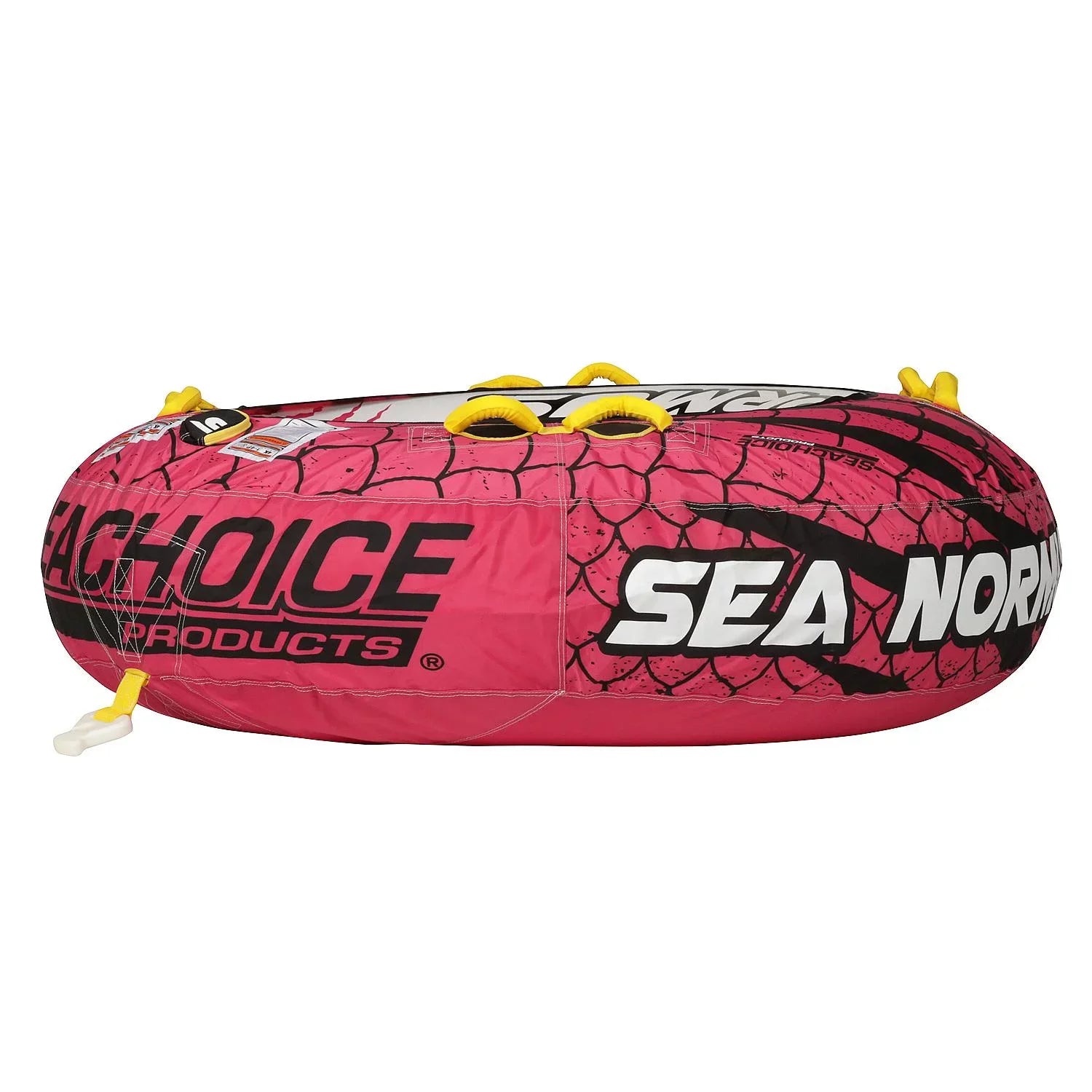 Seachoice 86904 Sea-Normous Open Top Tube, 1-4 Riders, Air-Cushioned Floor, 69x69 inches