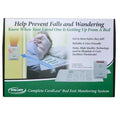 Smart Caregiver Cordless Bed Exit Monitoring System Alarm with Bed Pressure Sensing Pad - Help Prevent Falls and Wandering While Edge 2 Piece Set