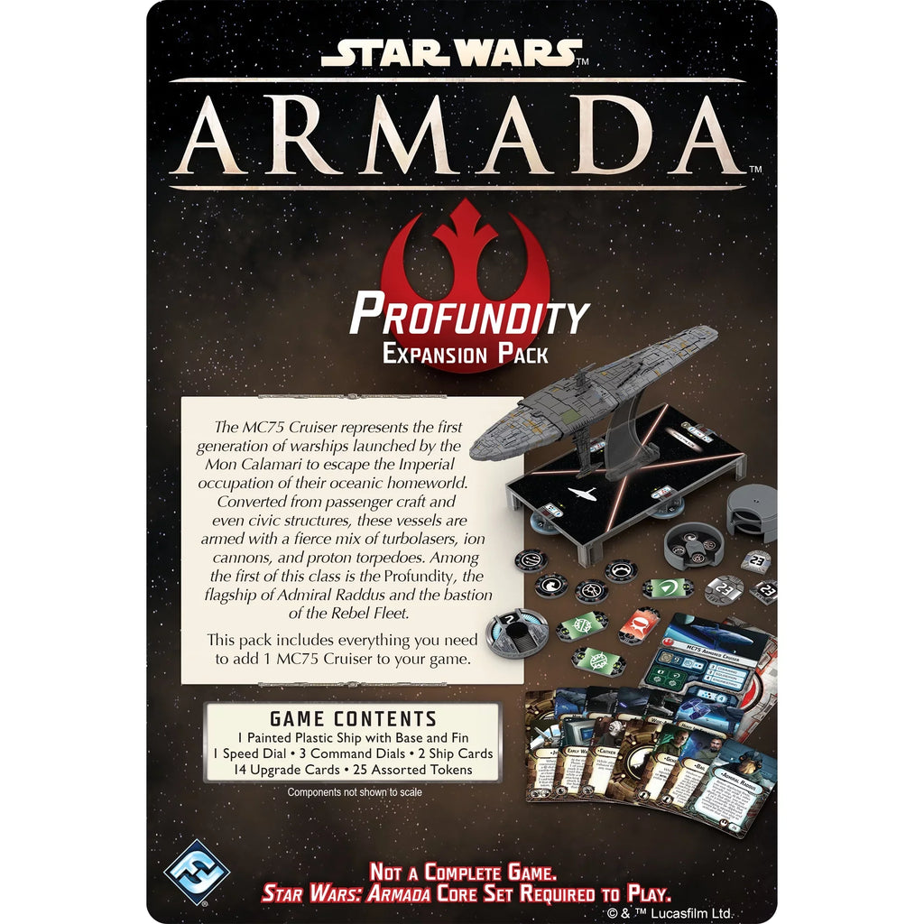 Star Wars Armada Miniatures Battle Game: Profundity Expansion for Ages 14 and up, from Asmodee
