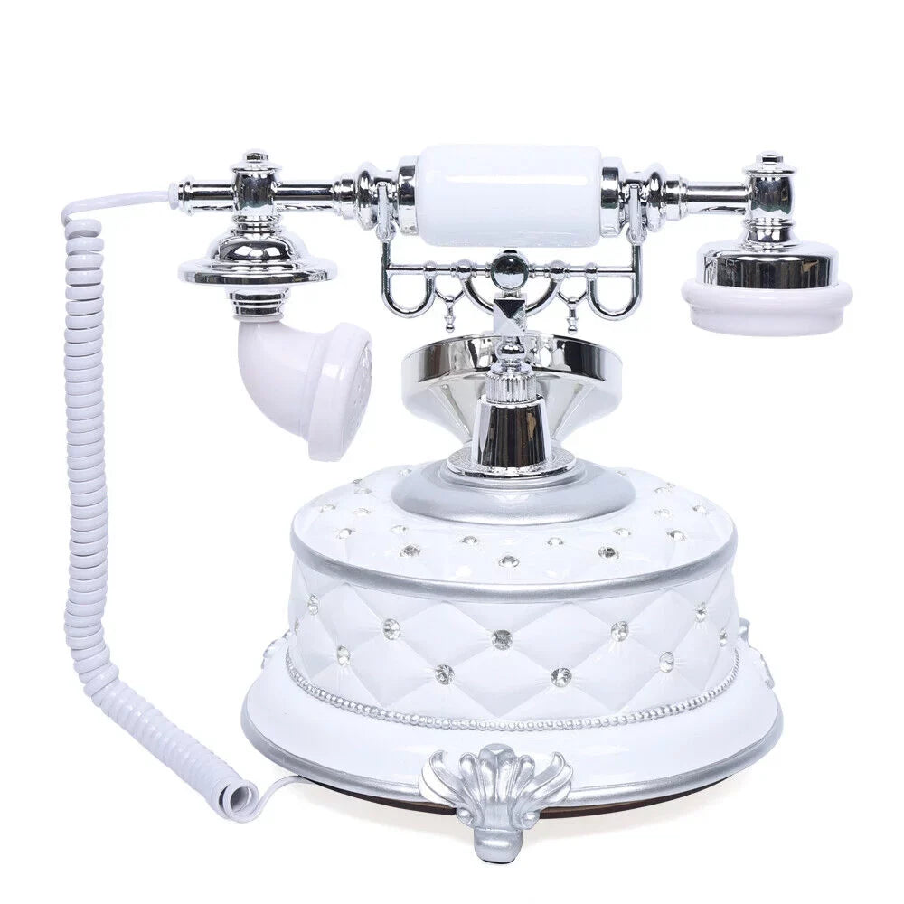 Antique Home Telephone Retro Vintage Old Fashioned Interface Phone Home/ Office