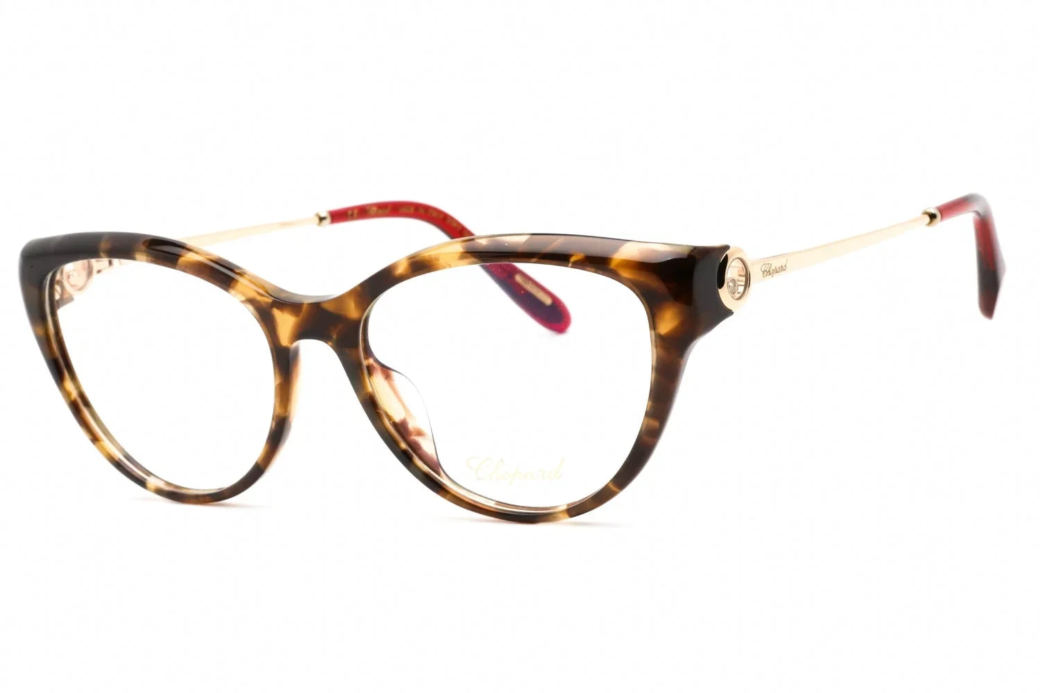 Chopard VCH323S 9AJY Gentlemen Brown Havana Plastic Frame Eyeglasses