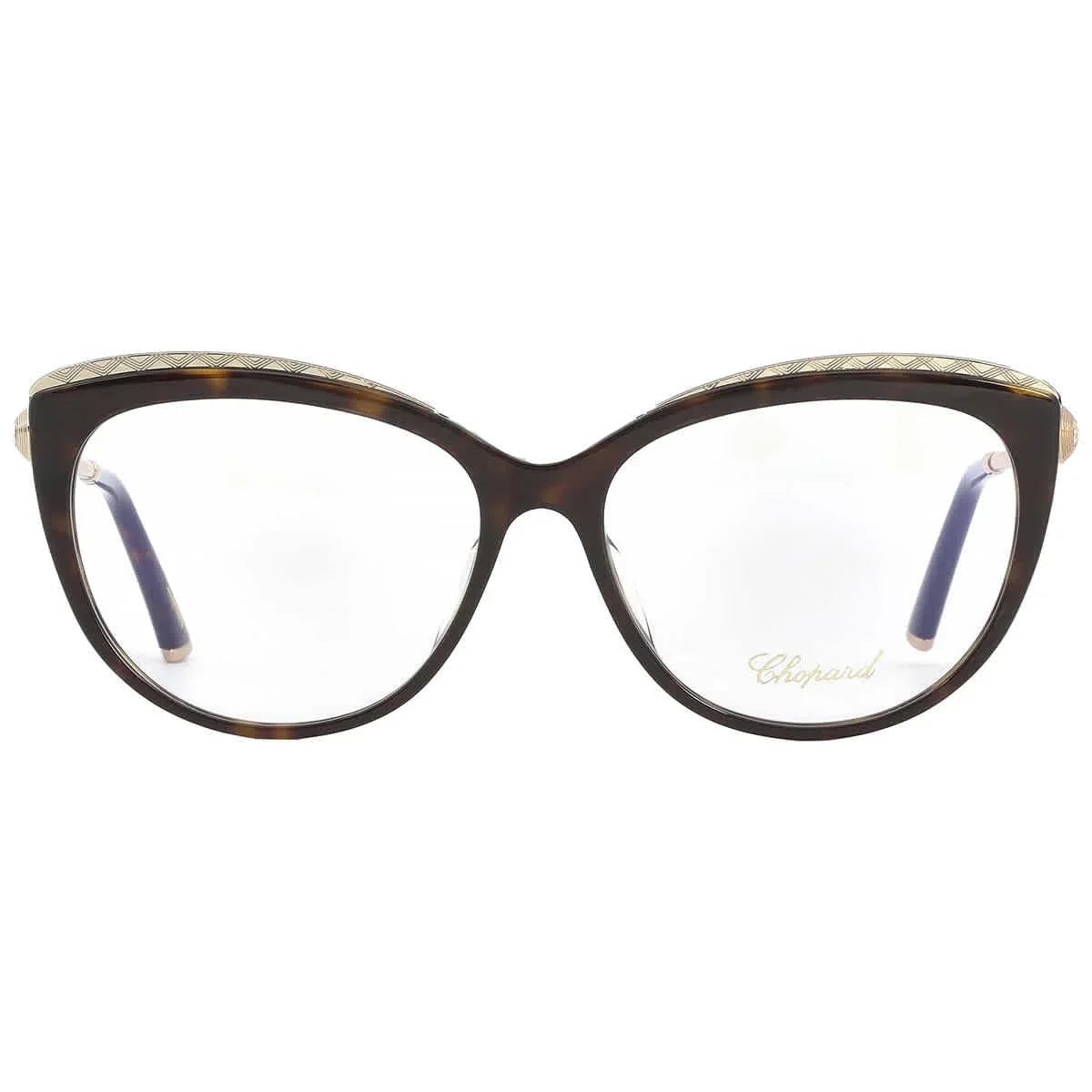 Chopard VCH276S 0722 Gentlemen Dark Havana Full Rim Eyeglasses