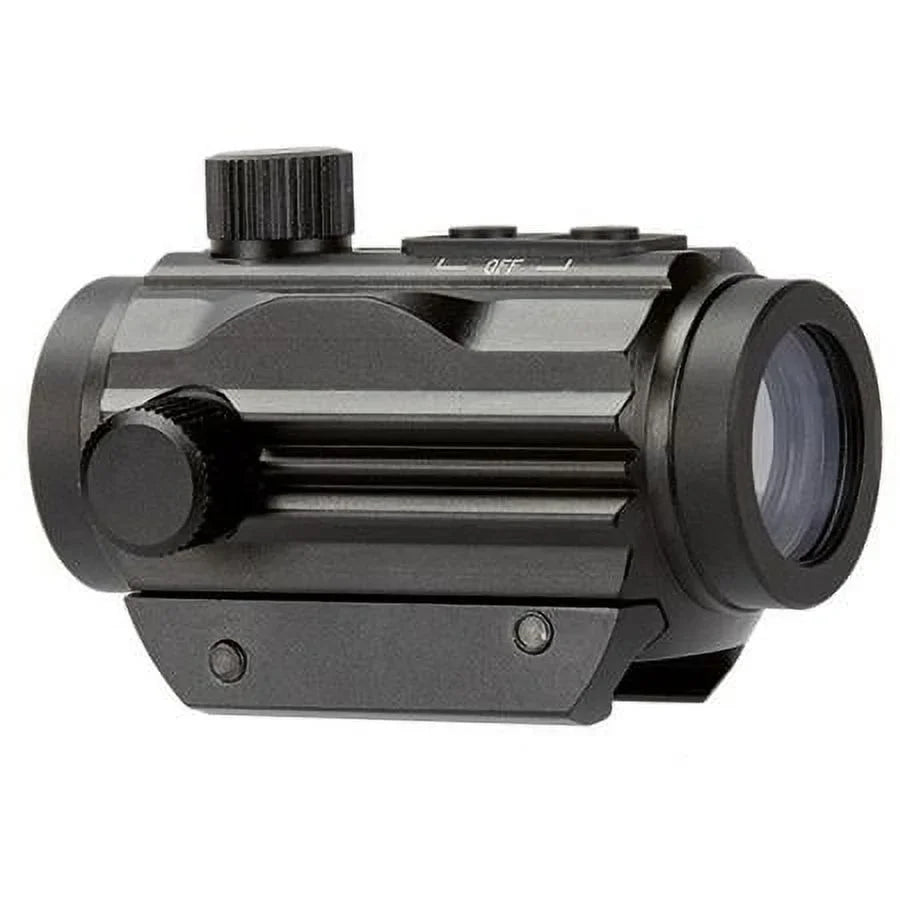 AIM Sports Inc Micro 1x20mm Dot Sight, 5 MOA Dot Sight, CNC Machined Aluminum, B