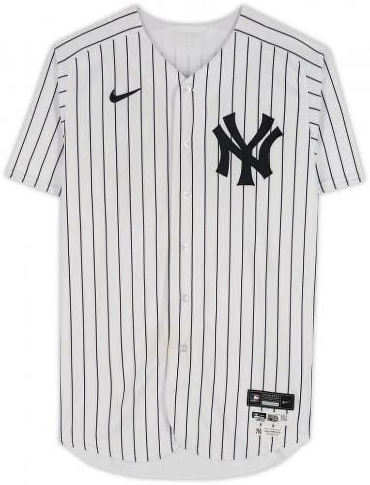 Nestor Cortes New York Yankees Player-Worn #65 White Pinstripe Jersey vs. Boston Red Sox on September 25, 2022