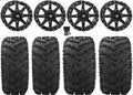 High Lifter HL10 14" Wheels Ebony 26" Reptile Tires Kawasaki Mule Pro FXT