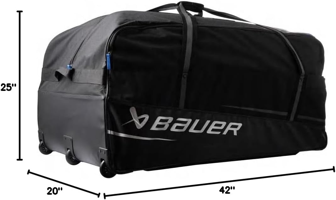 Bauer Hockey Premium Wheel Goalie Bag '24