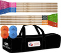 Broomball Junior Package-6 Royal/6 Orange Sticks