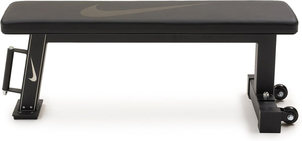 Nike Rolling Flat Weight Bench - Black